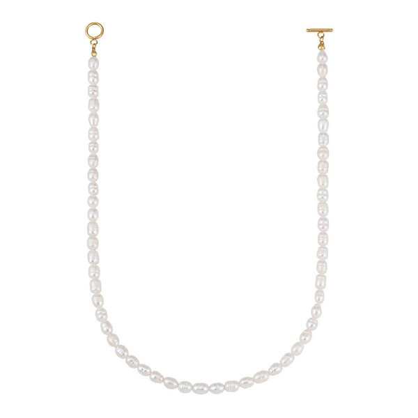 Perlenkette Damen mit Süßwasserperlen - GOOD.designs