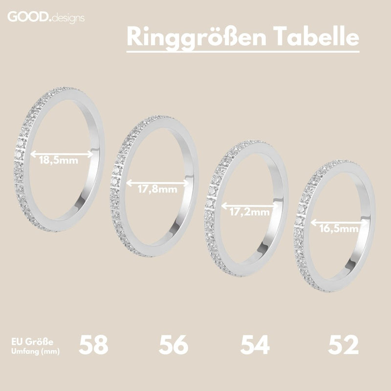 Zirkonia Ring - GOOD.designs
